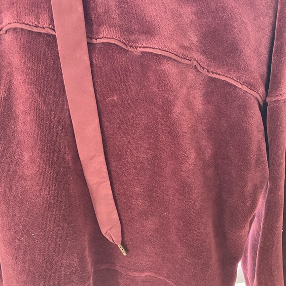 Amuse Society Velvet Sweatshirt - Picture 2 of 3